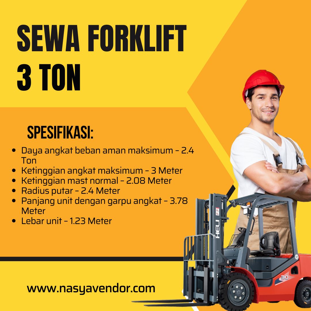 SEWA FORKLIFT 3 TON