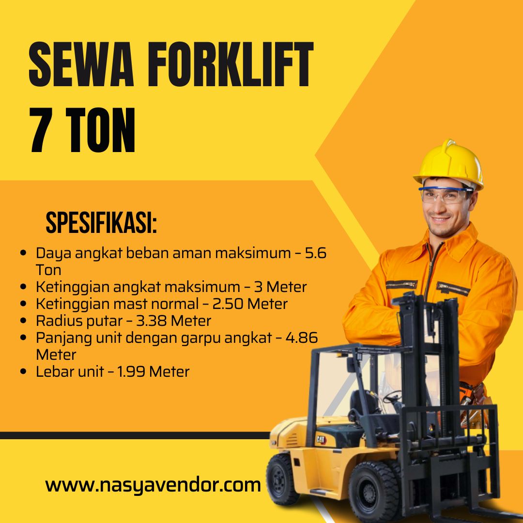 SEWA FORKLIFT 7 TON